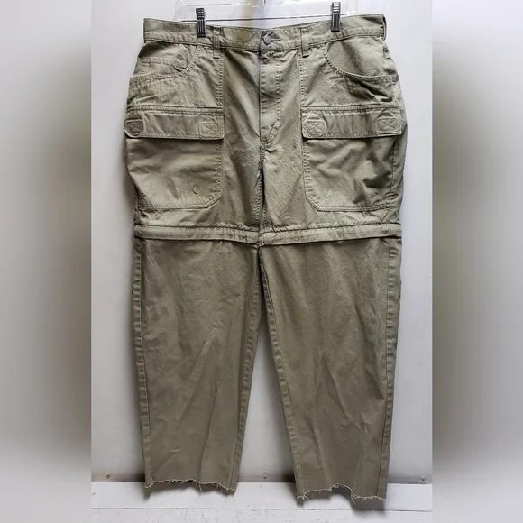 REI | Pants | Rei Removable Zip Leg Outdoor Hiking Canvas Pants